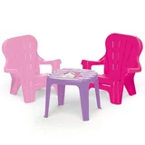 Set de masa cu scaune - unicorn - dolu (D2503)